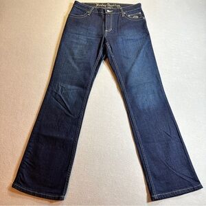 Harley-Davidson Women’s Size 6 Mid Rise Bootcut Embellished Biker Jeans